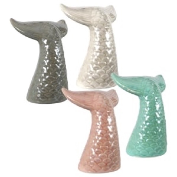 CERAMIC MERMAID TAIL NWT PINK - Picture 7 of 8